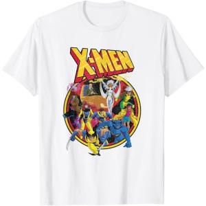 imageMarvel XMen Animated Series Retro 90s TShirtWhite