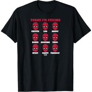 imageSpiderMan Im Feeling Moods TShirtBlack