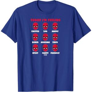 imageSpiderMan Im Feeling Moods TShirtRoyal Blue