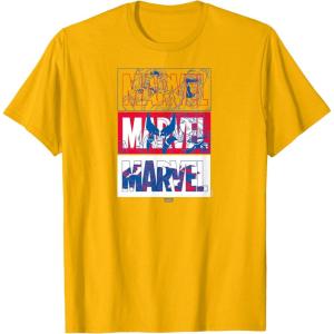 imageXMen Marvel Logo TShirtGolden Yellow