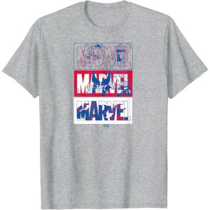 imageXMen Marvel Logo TShirtHeather Grey