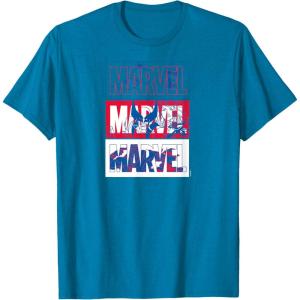 imageXMen Marvel Logo TShirtSapphire Blue