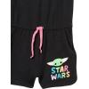 imageAmazon Essentials Disney  Marvel  Star Wars  Frozen  Princess Girls and Toddlers Knit Sleeveless Rompers Pack of 2Star Wars