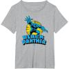 imageMarvel  Black Panther Character Logo TShirtHeather Grey