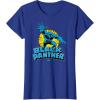 imageMarvel  Black Panther Character Logo TShirtRoyal Blue