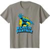 imageMarvel  Black Panther Character Logo TShirtSlate Grey