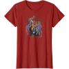 imageMarvel  The Mighty THOR Classic Rock Vibe TShirtCranberry Red