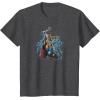 imageMarvel  The Mighty THOR Classic Rock Vibe TShirtDark Heather Grey