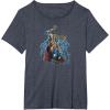 imageMarvel  The Mighty THOR Classic Rock Vibe TShirtHeather Blue