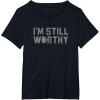 imageMarvel Avengers Endgame Thor Im Still Worthy TShirtBlack