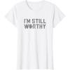 imageMarvel Avengers Endgame Thor Im Still Worthy TShirtWhite