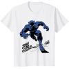 imageMarvel Black Panther Retro Comic Art TShirtWhite