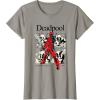 imageMarvel Comics Deadpool Classic Deadpool Pose TShirtSlate Grey