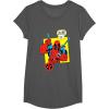 imageMarvel Comics Deadpool Minimal Face Graphic TShirtAsphalt Grey