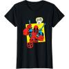 imageMarvel Comics Deadpool Minimal Face Graphic TShirtBlack