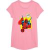 imageMarvel Comics Deadpool Minimal Face Graphic TShirtPink