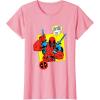 imageMarvel Comics Deadpool Minimal Face Graphic TShirtPink