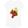 imageMarvel Comics Deadpool Minimal Face Graphic TShirtWhite