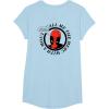 imageMarvel Comics Deadpool Retro Comic Shout TShirtBaby Blue