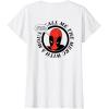 imageMarvel Comics Deadpool Retro Comic Shout TShirtWhite