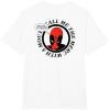 imageMarvel Comics Deadpool Retro Comic Shout TShirtWhite