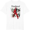 imageMarvel Comics Deadpool Retro Comic Shout TShirtWhite