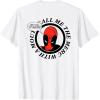 imageMarvel Comics Deadpool Retro Comic Shout TShirtWhite