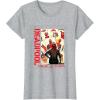 imageMarvel Comics Deadpool Vs Deadpool Target Poster TShirtHeather Grey