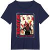 imageMarvel Comics Deadpool Vs Deadpool Target Poster TShirtNavy Blue