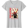 imageMarvel Comics Deadpool Vs Deadpool Target Poster TShirtSilver Grey