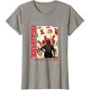 imageMarvel Comics Deadpool Vs Deadpool Target Poster TShirtSlate Grey
