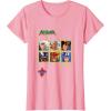 imageMarvel Cosmic Invasion Game Choose Your Super Hero Retro TShirtPink
