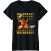 imageMarvel Cosmic Invasion Game Wolverine Retro Pixel Graphics TShirtBlack