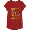 imageMarvel Cosmic Invasion Game Wolverine Retro Pixel Graphics TShirtCranberry Red