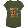 imageMarvel Cosmic Invasion Game Wolverine Retro Pixel Graphics TShirtOlive Green
