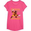 imageMarvel Cosmic Invasion Game Wolverine Retro Pixel Graphics TShirtPink Heather