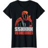 imageMarvel Deadpool SSHHHH No One Cares Whisper TShirtBlack