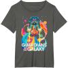 imageMarvel Guardians of the Galaxy Volume 3 Bowie Space Rainbow TShirtAsphalt Grey
