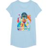 imageMarvel Guardians of the Galaxy Volume 3 Bowie Space Rainbow TShirtBaby Blue
