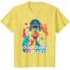 imageMarvel Guardians of the Galaxy Volume 3 Bowie Space Rainbow TShirtLemon Yellow