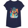 imageMarvel Guardians of the Galaxy Volume 3 Bowie Space Rainbow TShirtNavy Blue