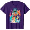 imageMarvel Guardians of the Galaxy Volume 3 Bowie Space Rainbow TShirtPurple