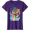 imageMarvel Guardians of the Galaxy Volume 3 Bowie Space Rainbow TShirtPurple