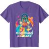 imageMarvel Guardians of the Galaxy Volume 3 Bowie Space Rainbow TShirtPurple Heather