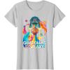 imageMarvel Guardians of the Galaxy Volume 3 Bowie Space Rainbow TShirtSilver Grey