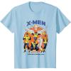 imageMarvel Original XMen Mutants Classic Retro Comic TShirt TShirtBaby Blue