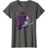 imageMarvel Silver Surfer and Galactus Retro Sixties Stylized TShirtAsphalt Grey