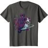 imageMarvel Silver Surfer and Galactus Retro Sixties Stylized TShirtAsphalt Grey