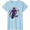 imageMarvel Silver Surfer and Galactus Retro Sixties Stylized TShirtBaby Blue