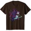 imageMarvel Silver Surfer and Galactus Retro Sixties Stylized TShirtBrown